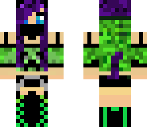purple hair bandit