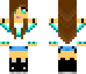 brown hair with decorative top