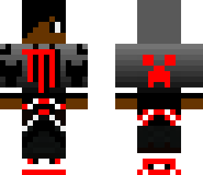 monster teenage kid in red