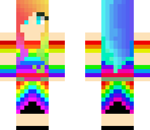 real rainbow girl