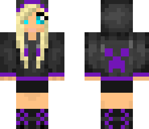 black-purple girl