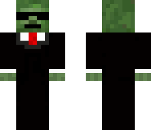 zonbie in black