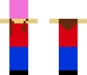 girl with block head