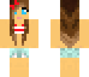 red bikini
