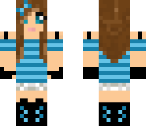 stripes of blue