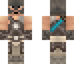 dovahkiin with sword