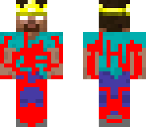 king herobrine and blood