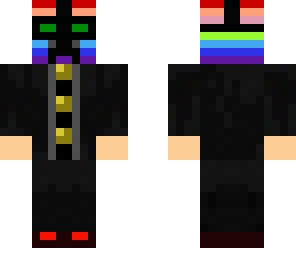 rainbow head