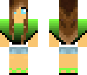 green jacket girl