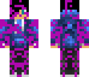 random purple splurges over somebody