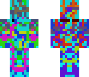 epic colourful person