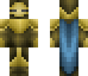 gold armored kight
