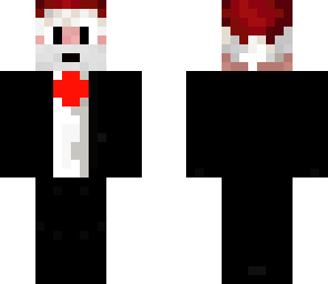 santa in a suit