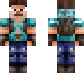 survival steve with knife