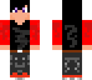 leather with red sleaves