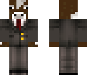 cow in a suit