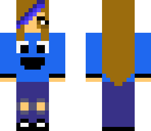 cookie monster girl