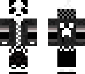 checkered panda