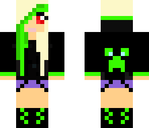 green creeper girl