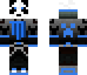 blue energy monster panda