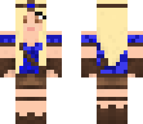 warrior princess blue