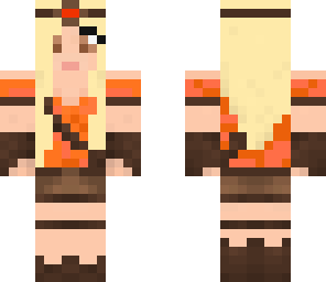 warrior princess orange