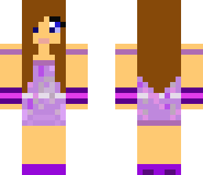 cute  party girl purple alyssa