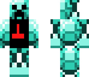 diamond creeper with t shirt