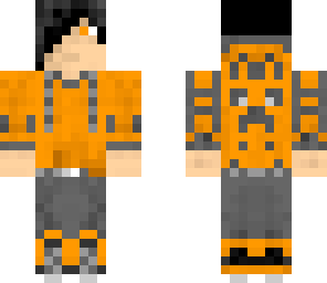 orange creeper hoodie
