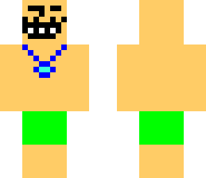 troll with green boxer-underwear
