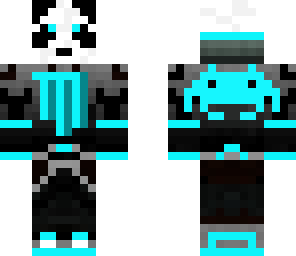 blue panda
