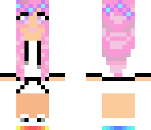 rainbow flower girl