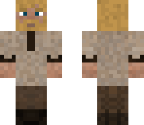 rugged villager blonde