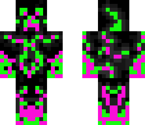 green pink creepa