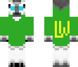 lonewolf in green hodie