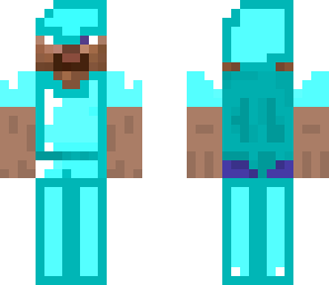 steve with diamond