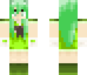 green girl