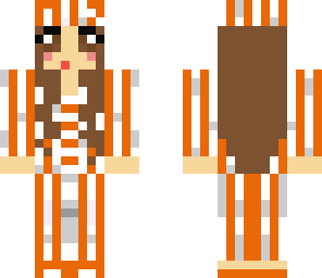 orange pajamas