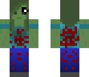 bloody zombie girl