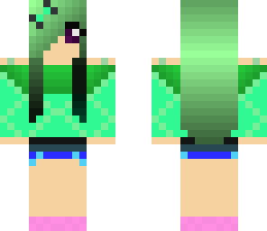 green girl