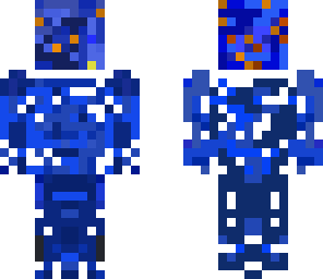 blue pixels