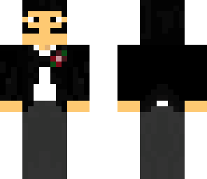 tuxedo guy with a mustache