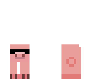 pig whith shades