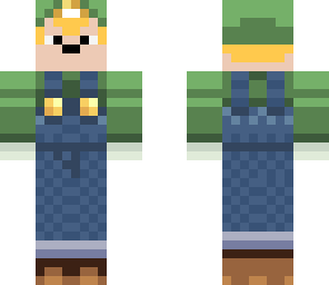 birdmeister's luigi skin