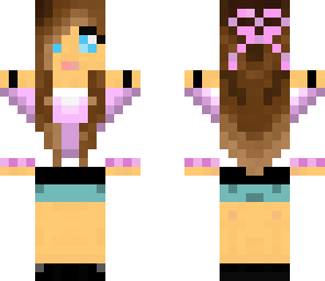 purple poncho girl