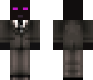 ender man in suit