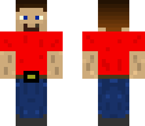 red shirt boy