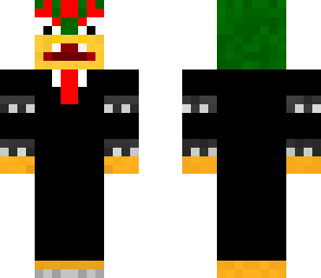 bowser in a suit