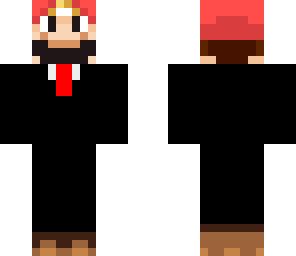 mario in a suit