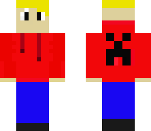red creeper hoodie